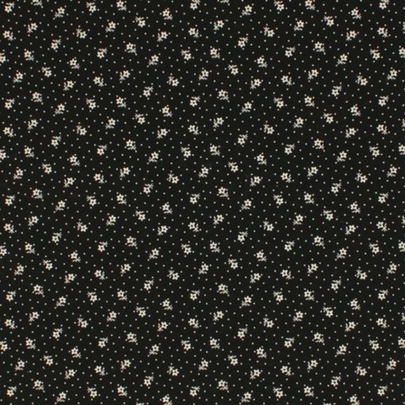 Gunne Sax Inspired Party Dress Ditsy Floral and Lace Trim - Picture 5 of 5